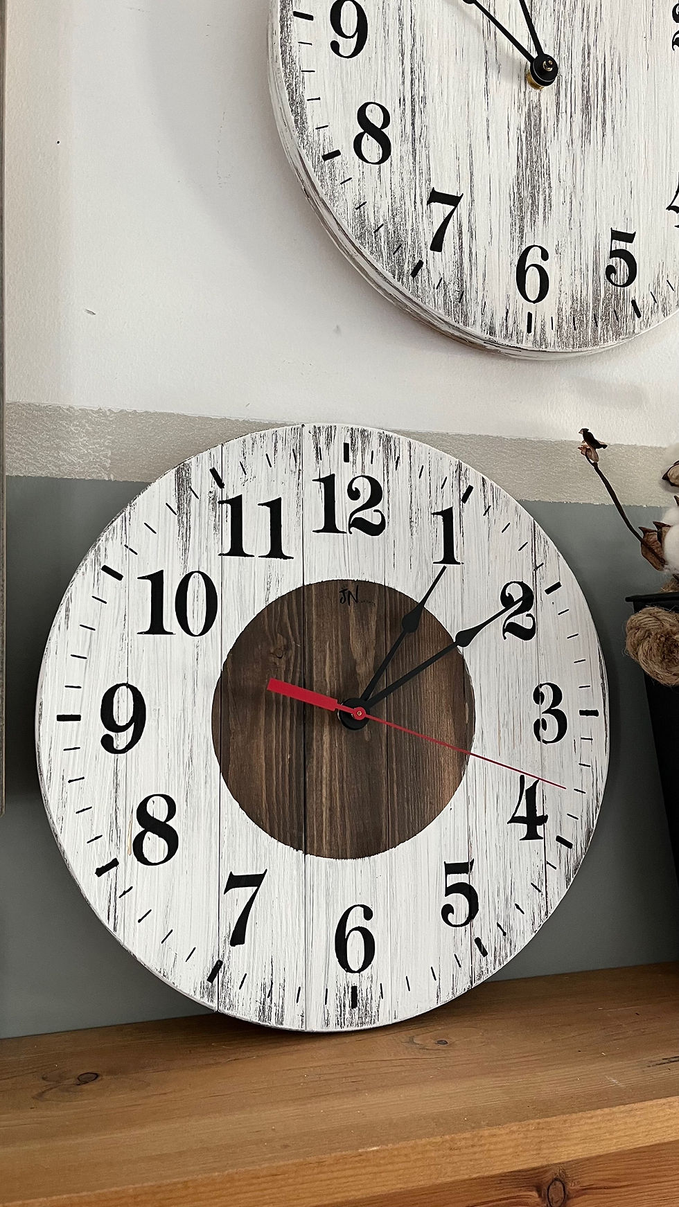 Thumbnail: Mini wooden clock 12”