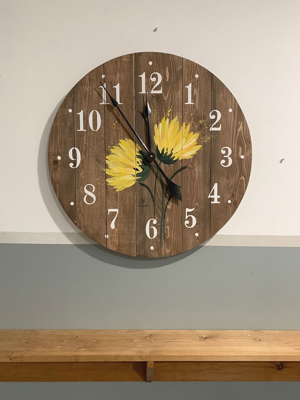 Thumbnail: Clock - sunflowers 