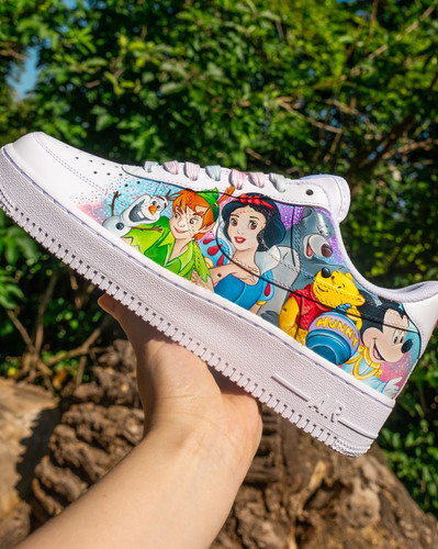 Cartoon Character Nike Air Force One Custom Cartoon Air Force X