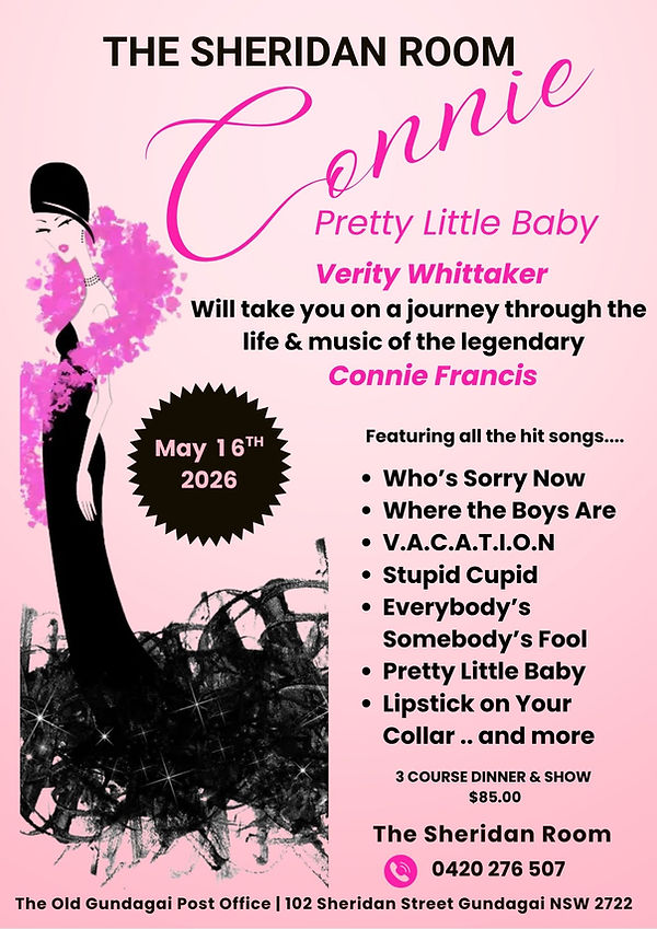 Connie Francis Poster 1  A3 Poster (1).jpg