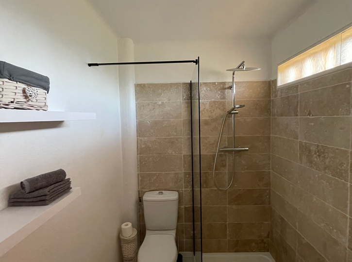 Salle de douche et WC 