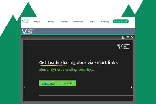 ShareDocView PDF Embed & Share banner