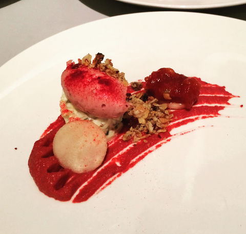 Catering for Events in Margate - Beetroot smoked duck mousse appetizer