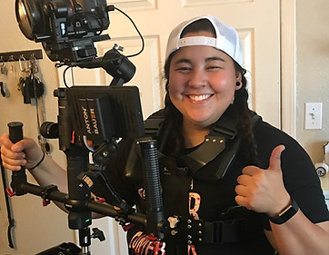 Haley Nashid, creative guru, extreme aerial productions