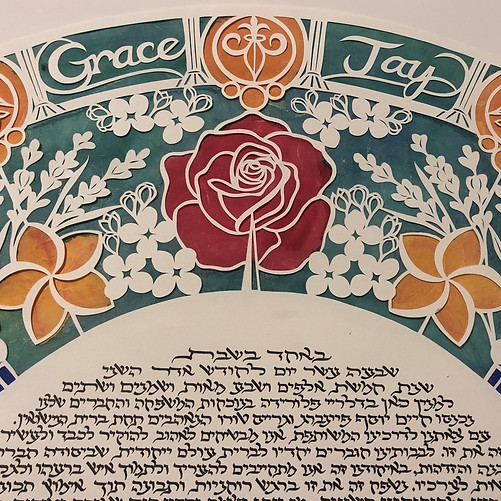 ketubah details