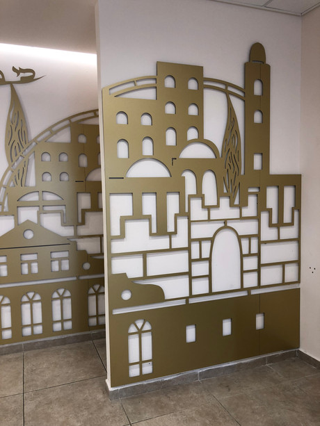wall metalcut