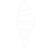 white icecream cone 
