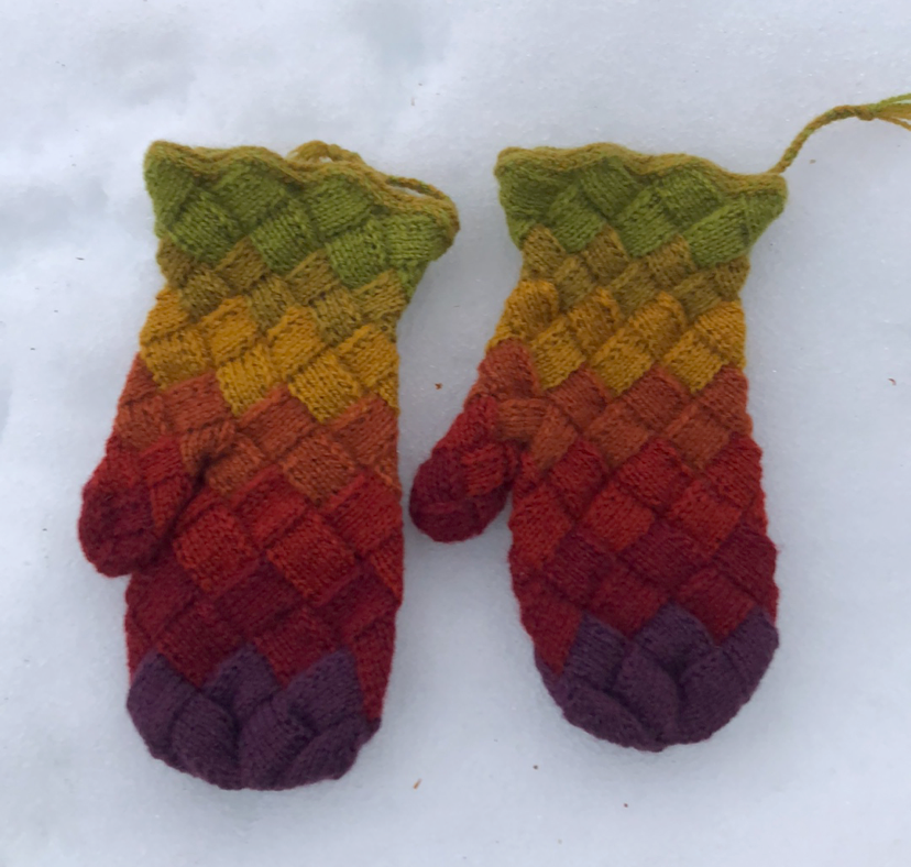 Miniatyrbilde: Fjellrose-votter