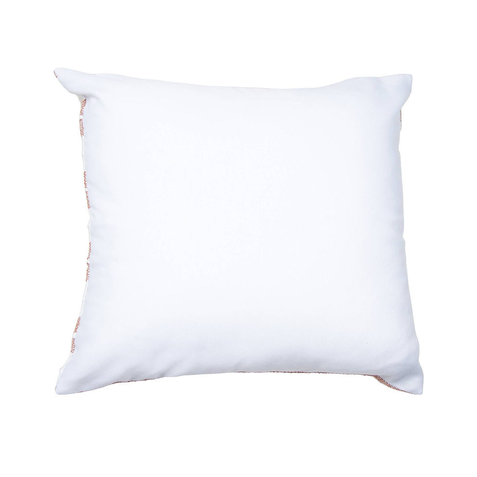 Thumbnail: Romy 18X18" Handwoven Striped Indoor/Outdoor Throw Pillow: Blue