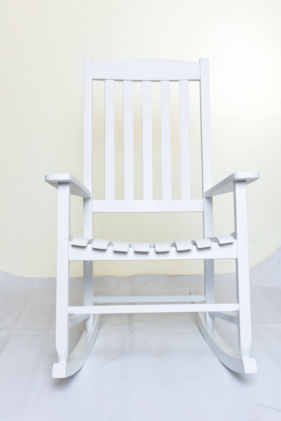 Thumbnail: Country Post Porch Rocker : White