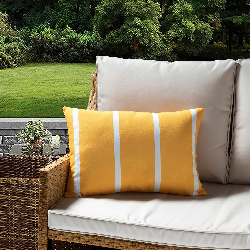 Thumbnail: My Cottage Living Outdoor - Outdoor: Yellow, Pillow