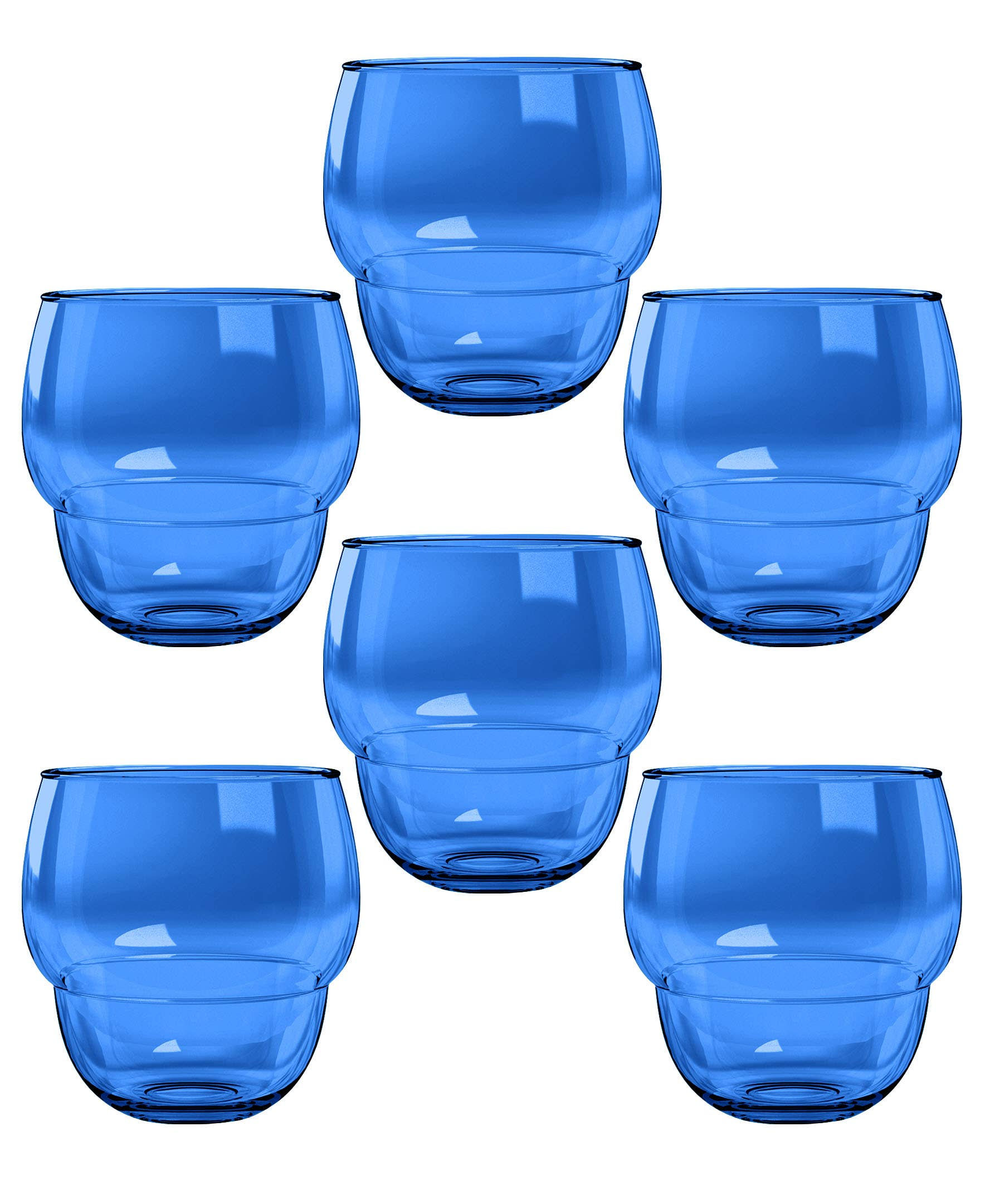 Stacking Bubble Tumbler, Cobalt Blue, 14 oz. Acrylic