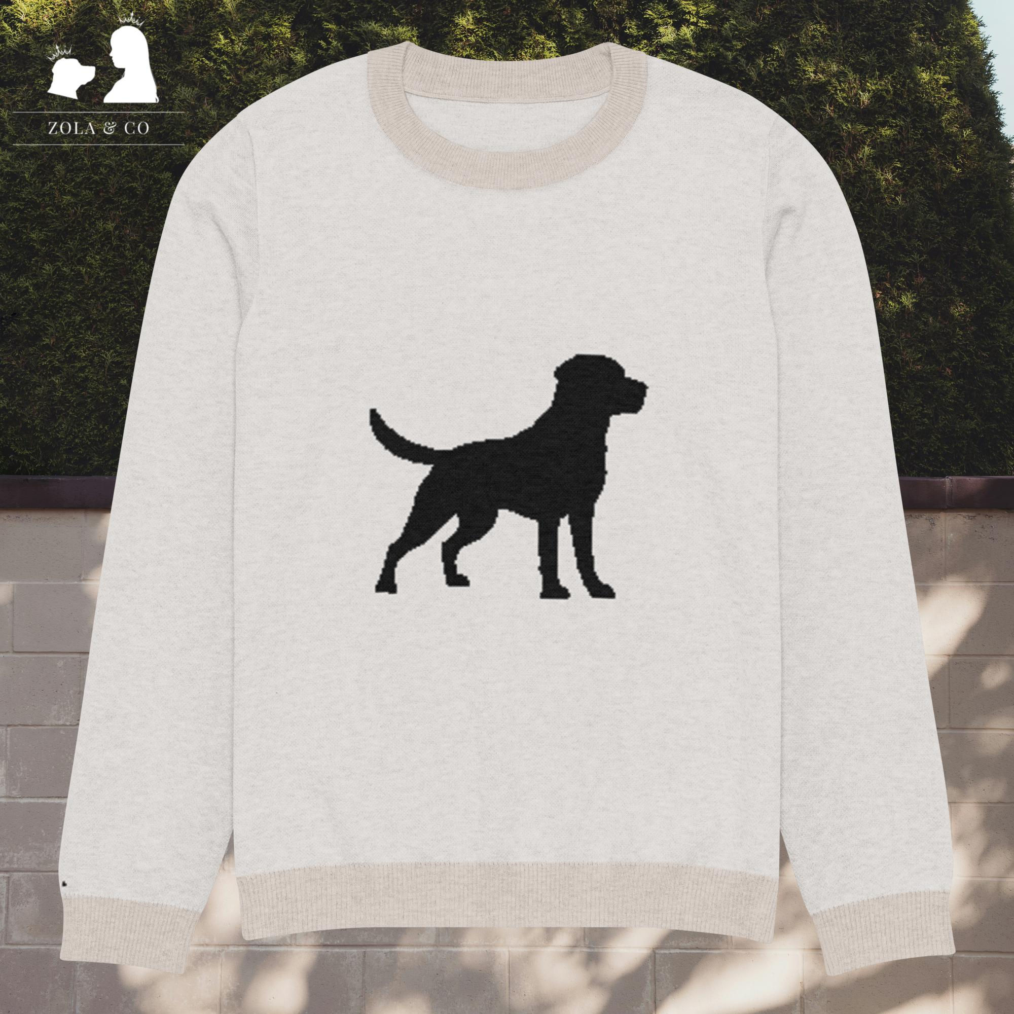 Zola Inspired Knitted Crew Neck Sweater | Zola and Co.