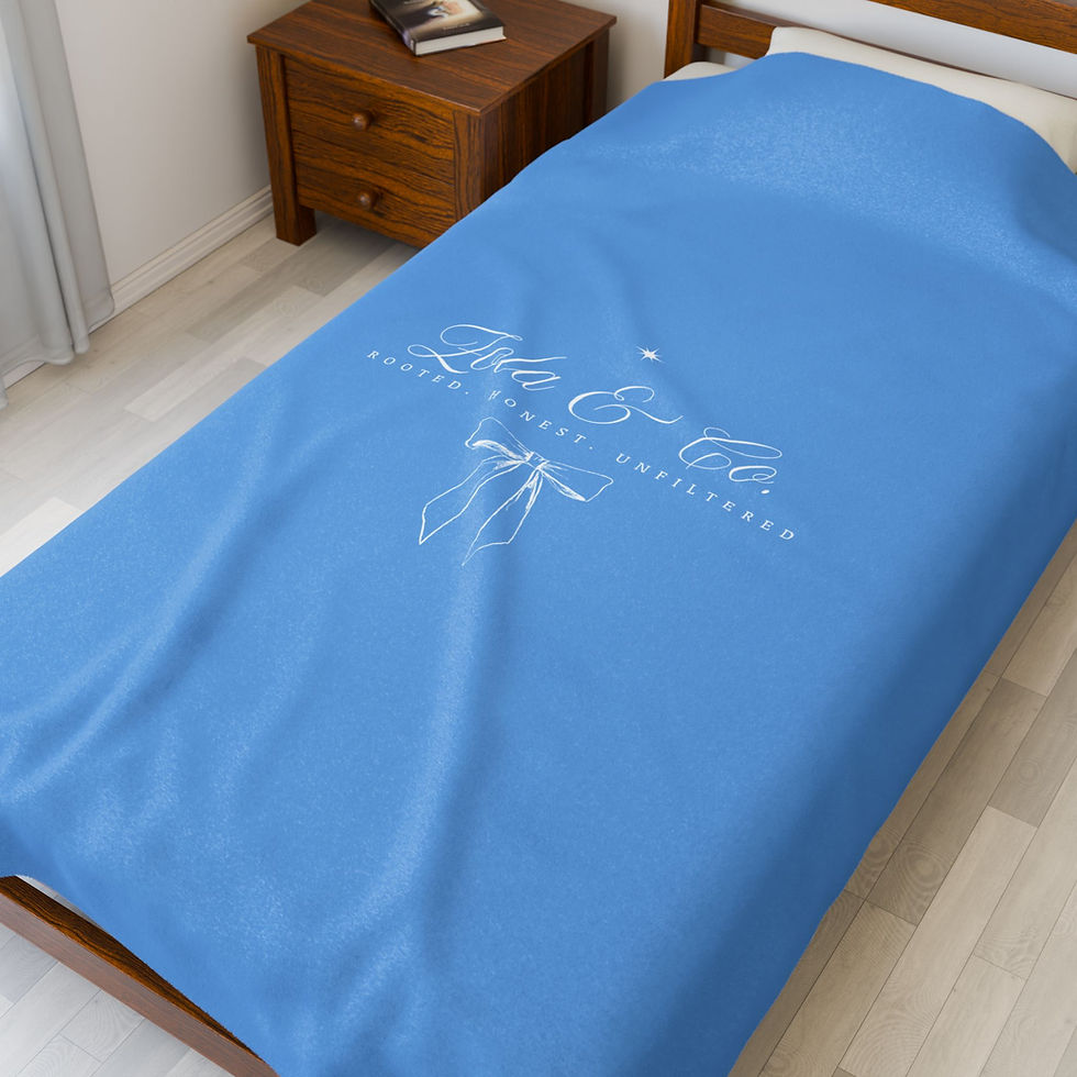 Thumbnail: Cozy Velveteen Plush Blanket | Zola and Co.