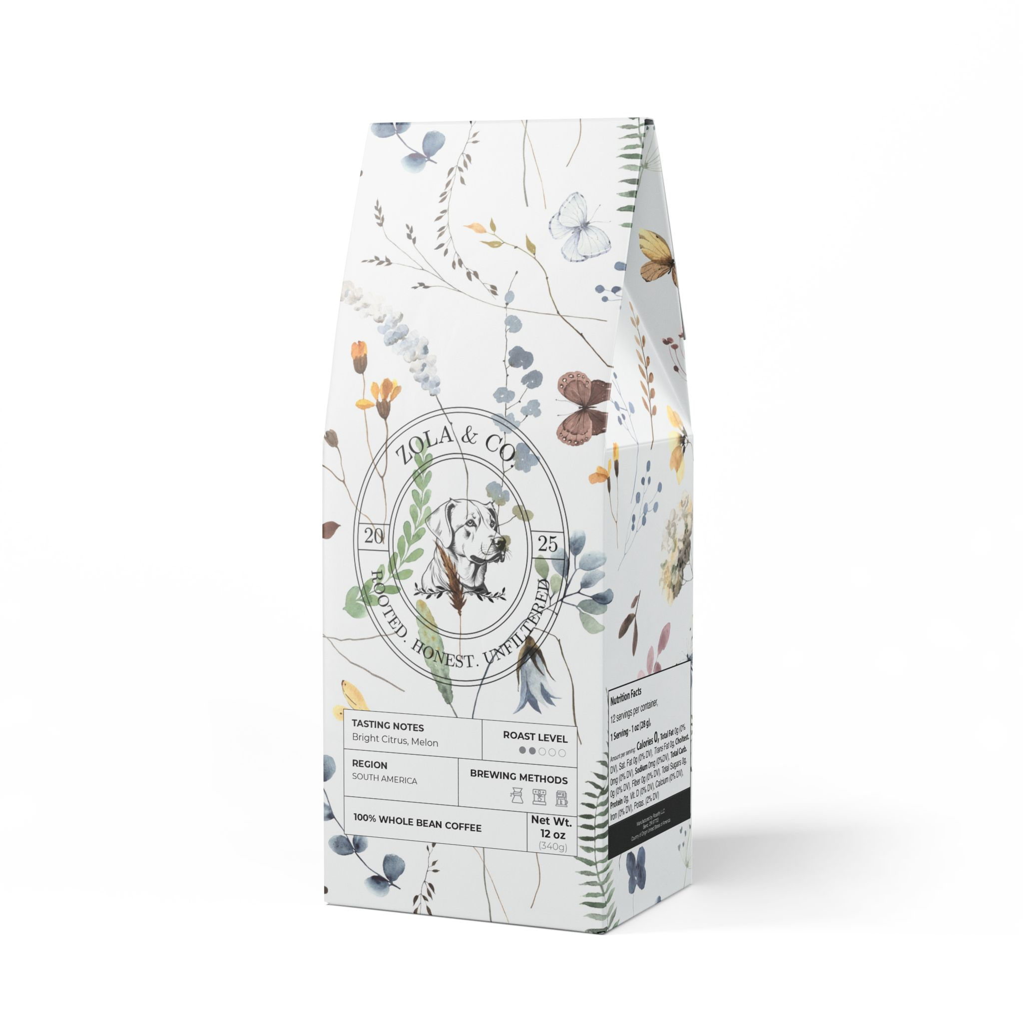 Colombia Single Origin Coffee (Light-Medium Roast) | Zola and Co.