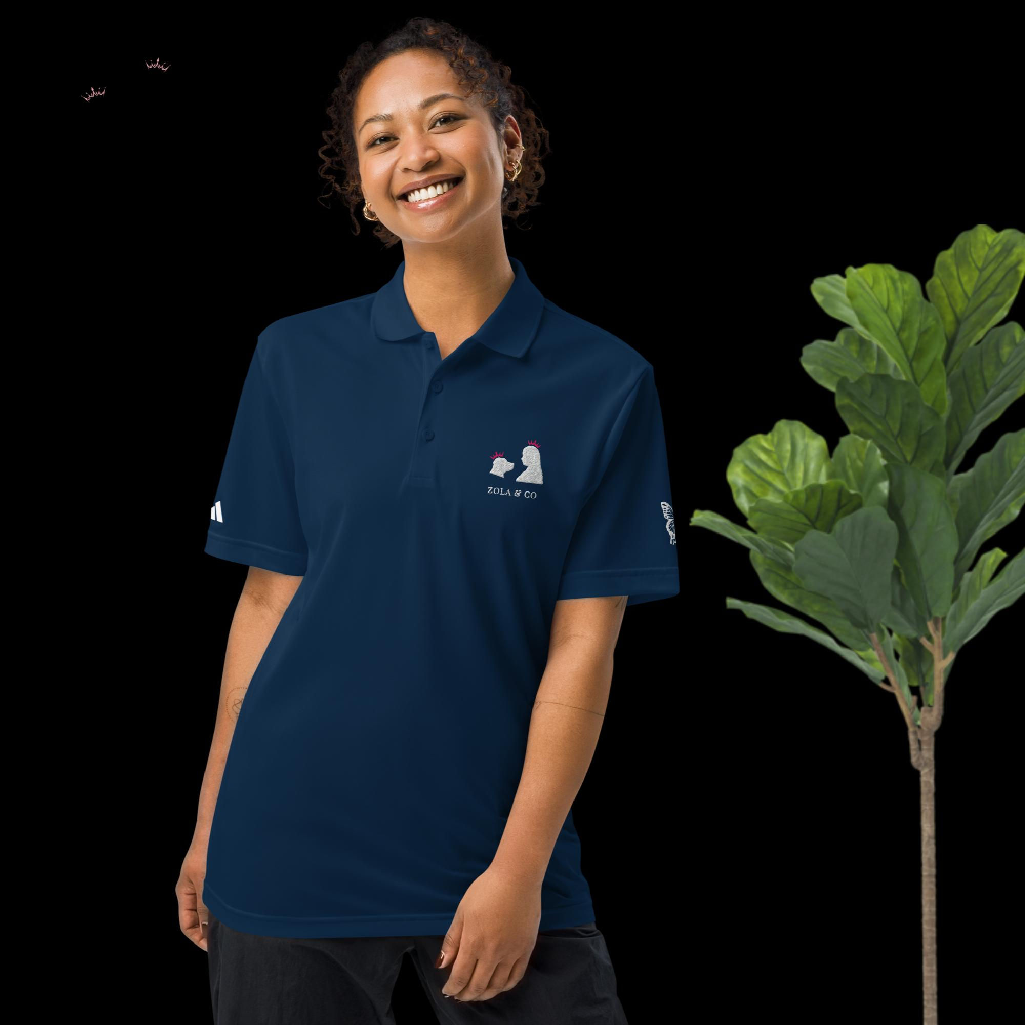 Zola and Co New Creation Butterfly Adidas Polo