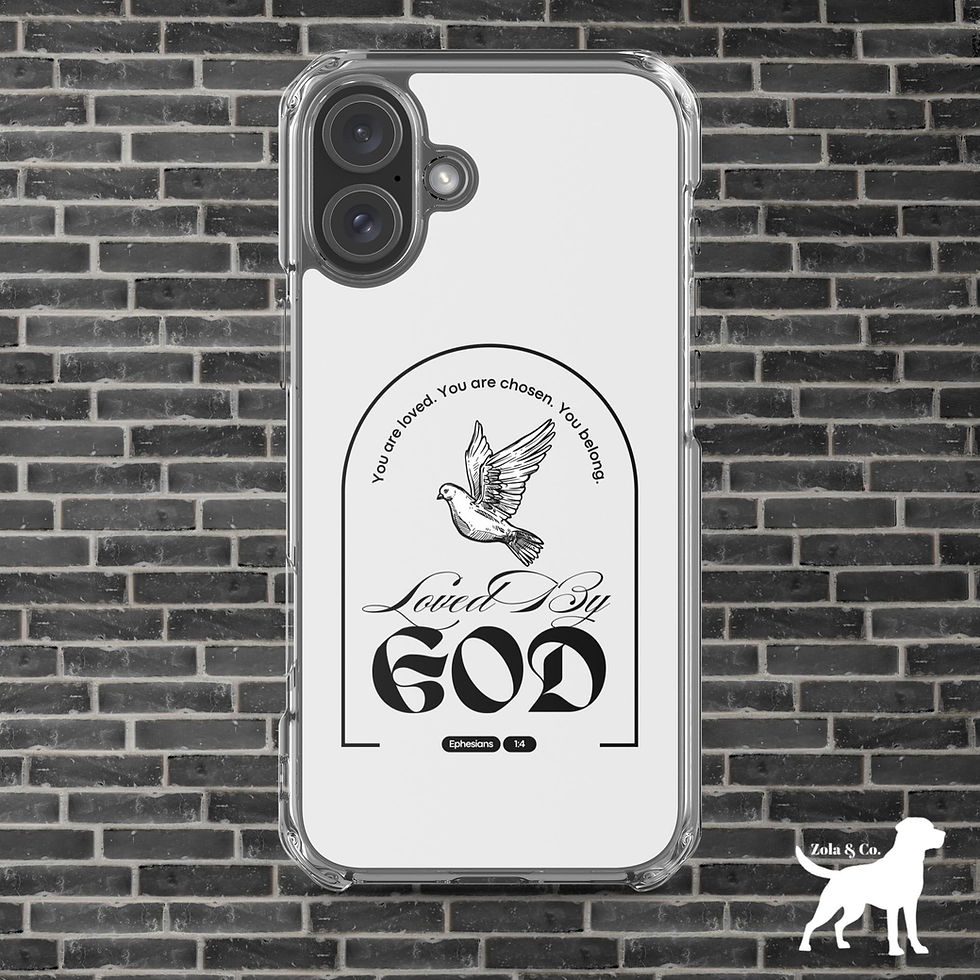 Thumbnail: Loved By God MagSafe® Case for iPhone® | Zola and Co.