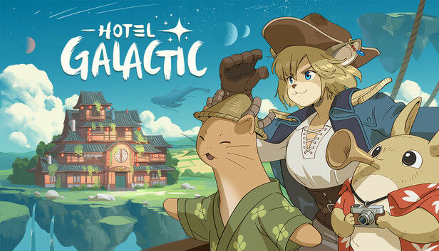 Galactic Hotel é um excelente jogo para amantes de jogos de simulação e filmes de animação da Ghibli