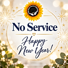 No service- New Years