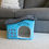 Thumbnail: Home Sweet Home Indoor Cat House.  An Extra Sturdy Covered Cat Bed