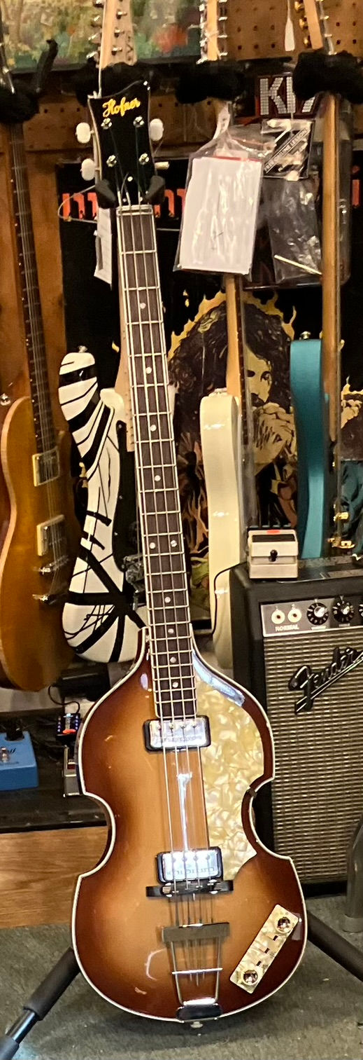New 1964 Hofner Beatle Bass Reissue