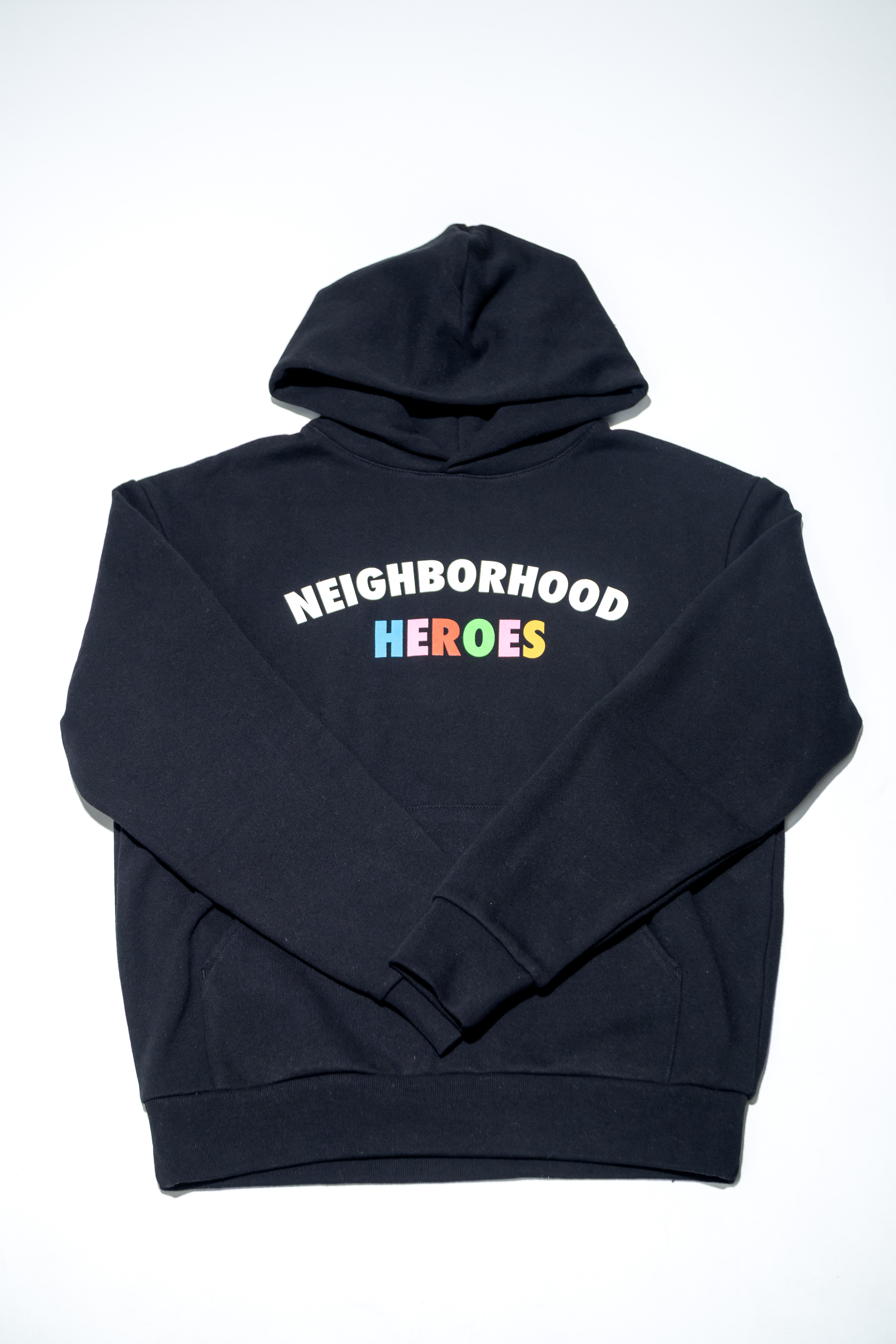 NHC MULTICOLOR HOODIE (BLACK)