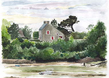 Breha- aquarelle 20x29