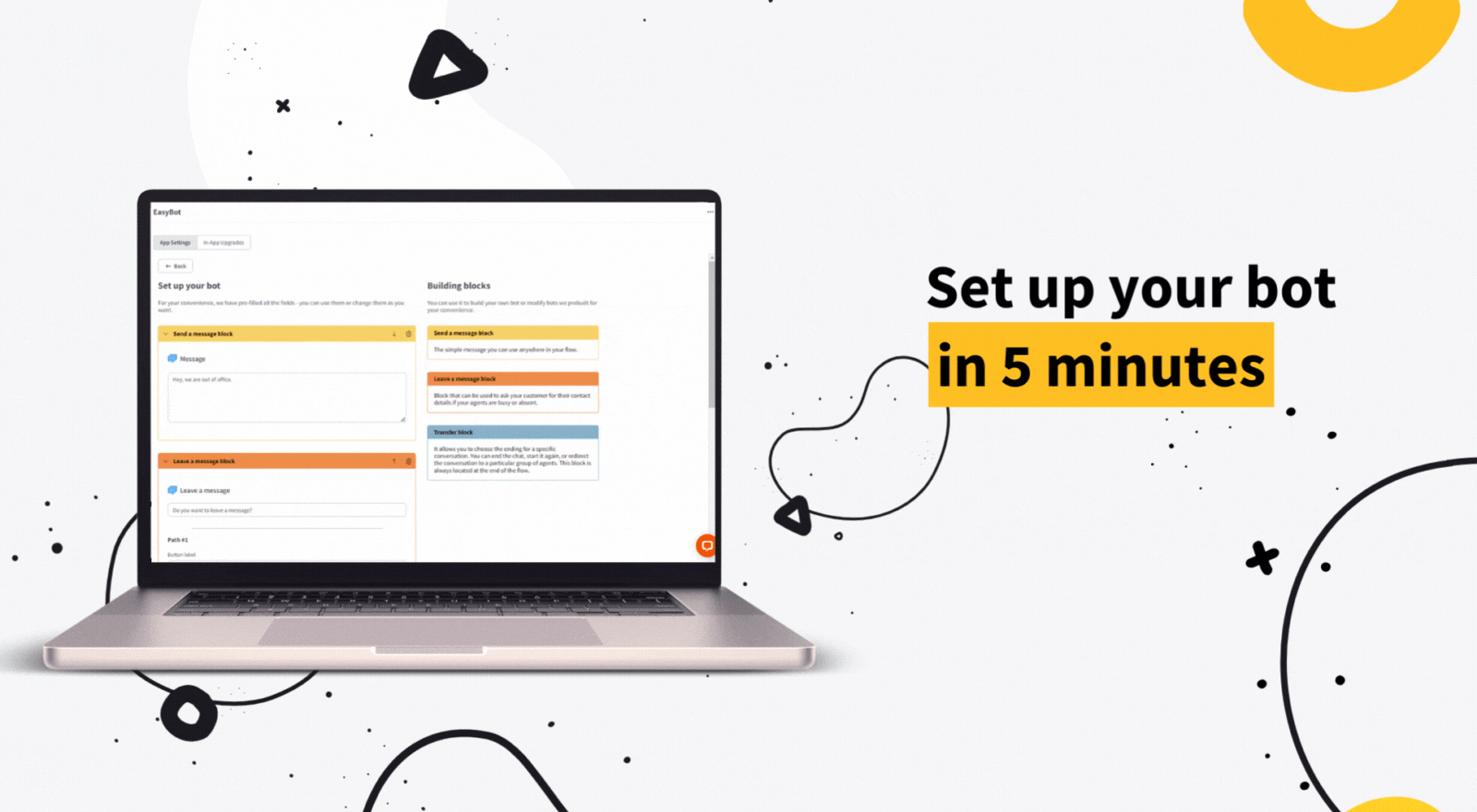 EasyBot: step-by-step onboarding guide