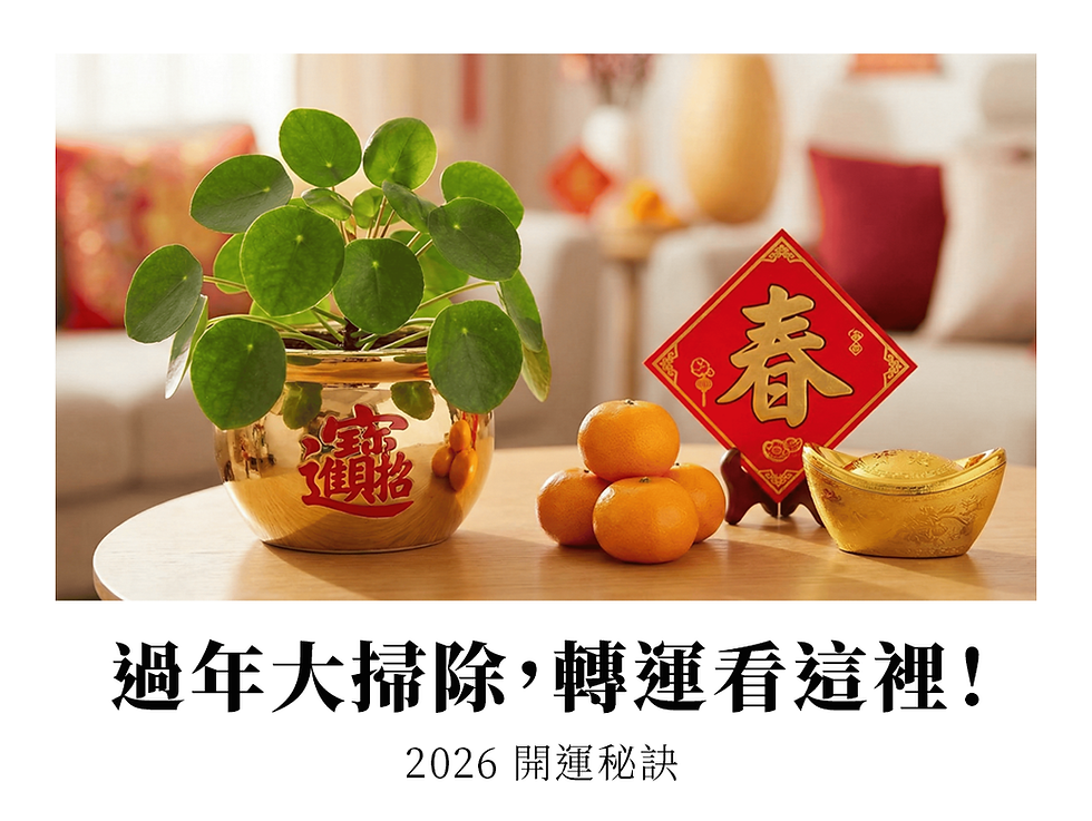 2026 大掃除別亂掃！這些地方沒整理好，財位再擺也沒用