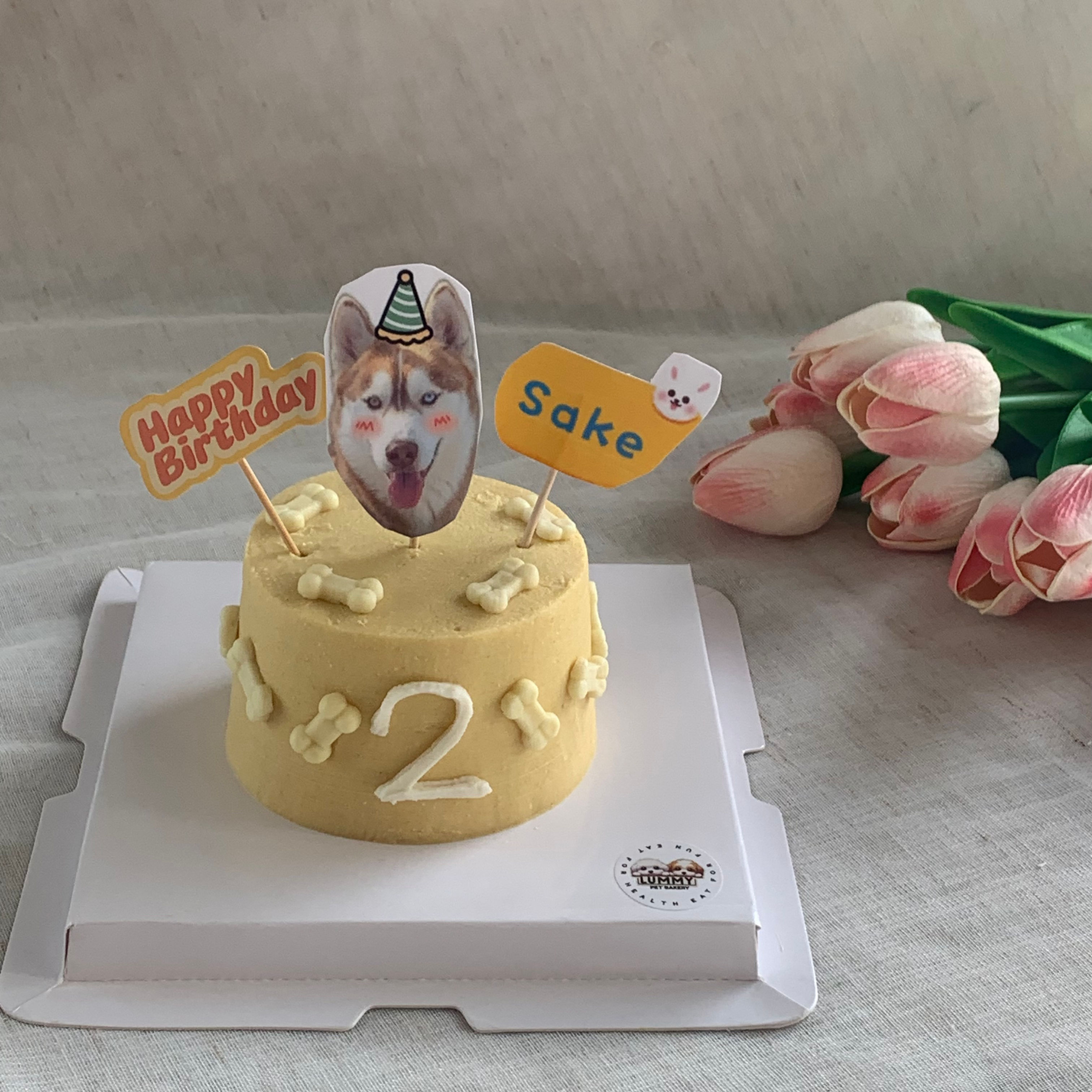 Lummy Signature Bone Cake | 100% Meat Base