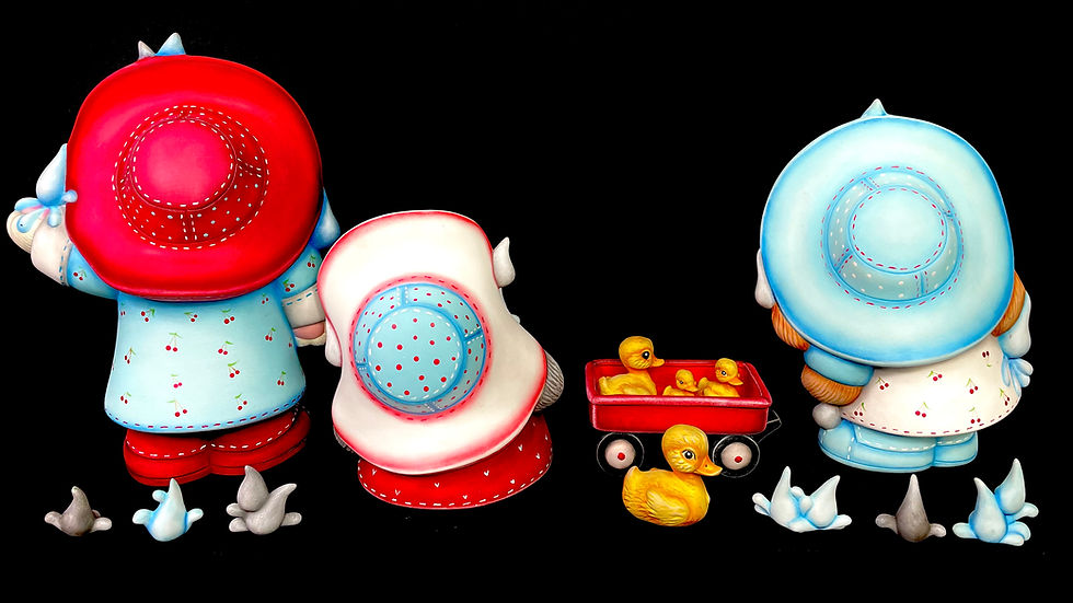 Thumbnail: Dona Puddle Bunnies 14pc Set