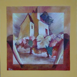 le rang de vigne 40x40 non disponible