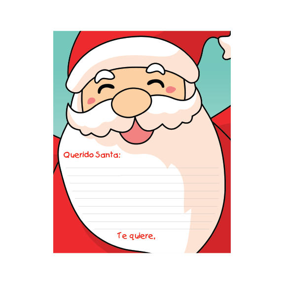 Carta a Santa - Santa Claus 2 (und) + galleta