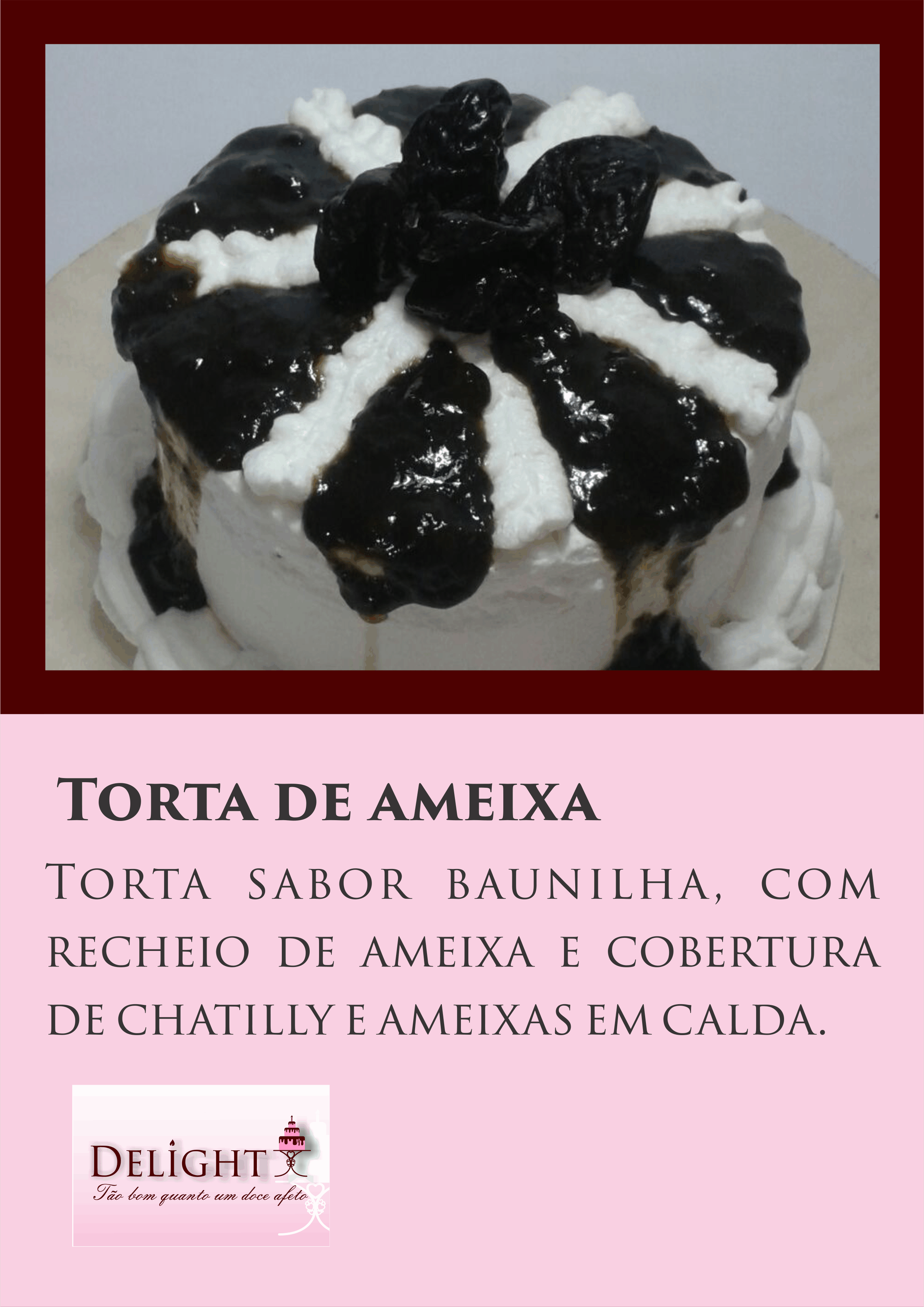 Torta Ameixa menu
