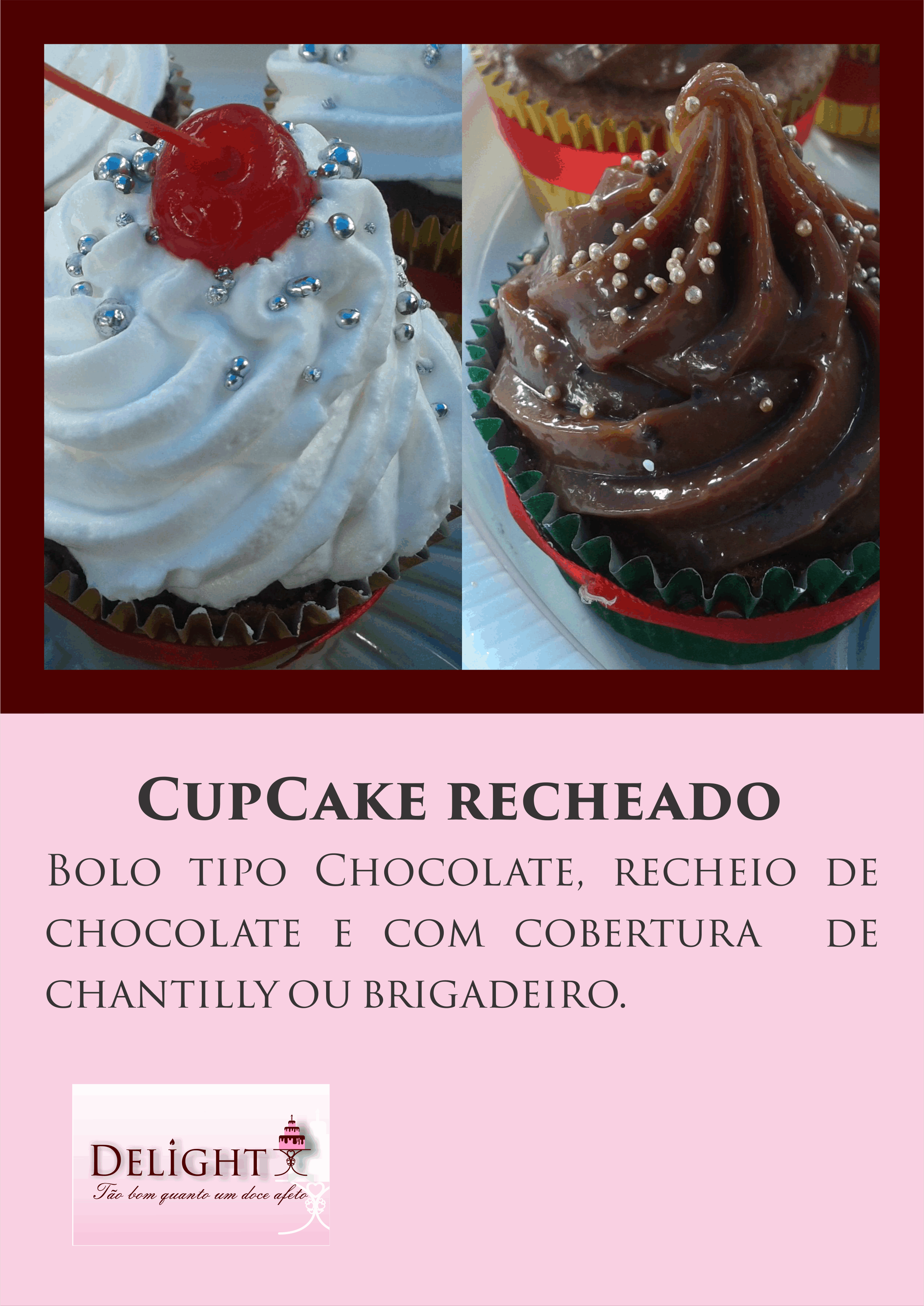 Cup Cake recheado