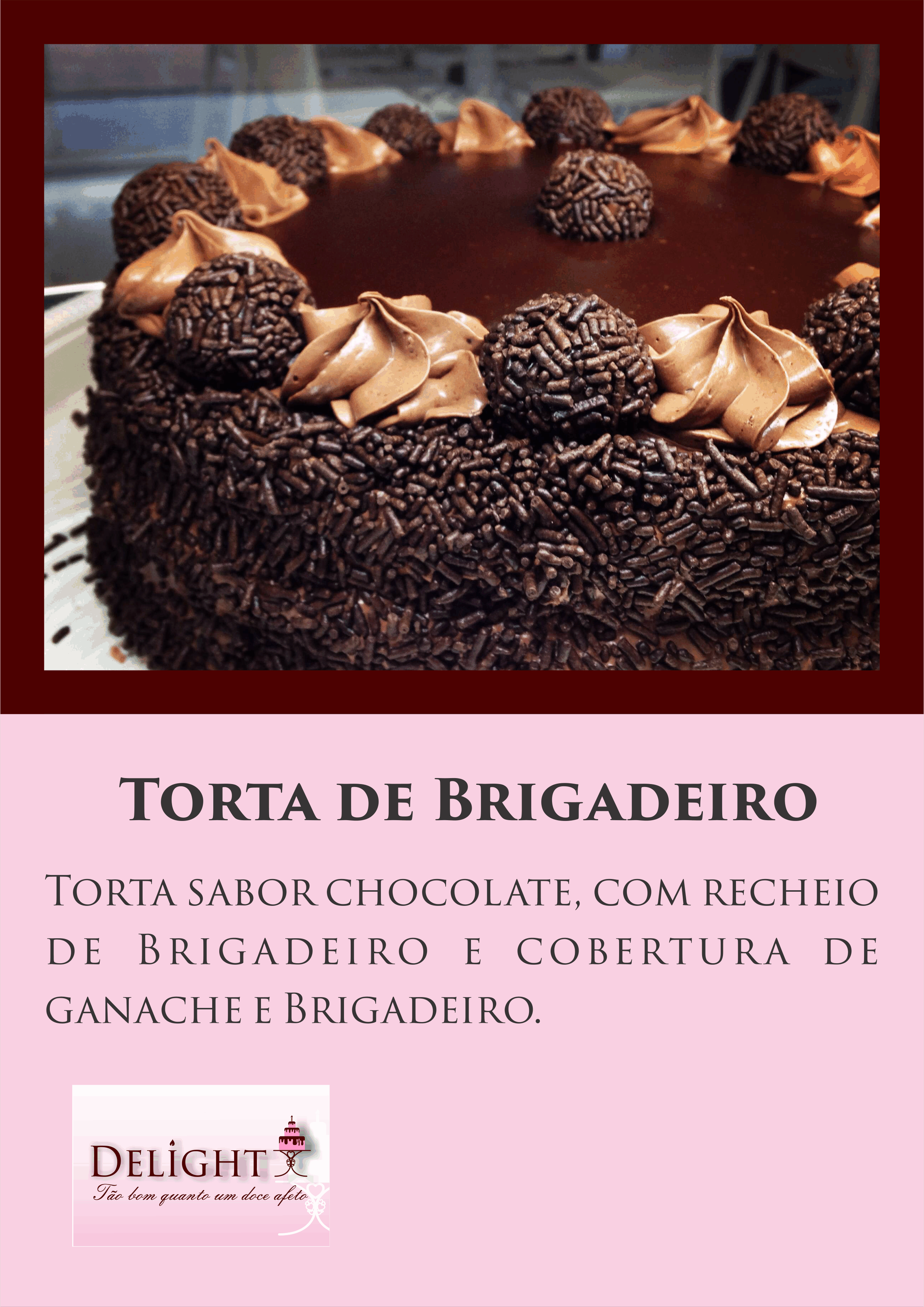 Torta Brigadeiro menu