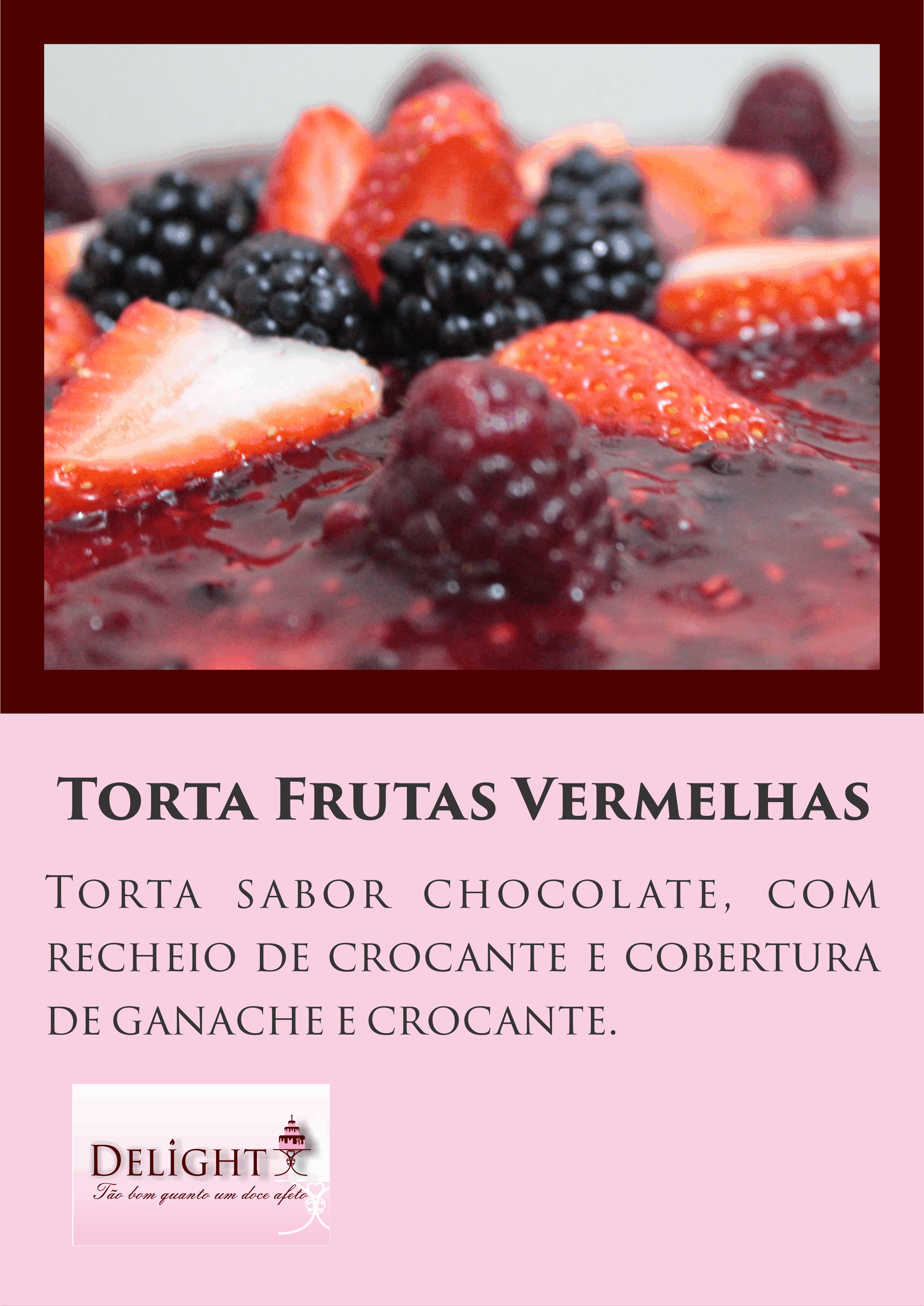 Torta Frutas Vermelhas menu