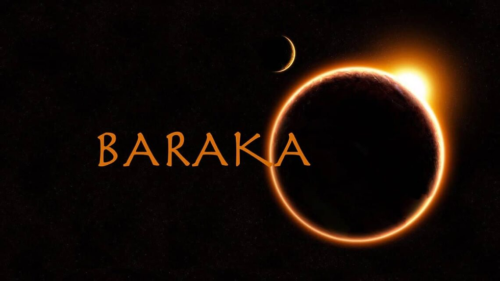 eclipse e imagen de portada de el documental Baraka.