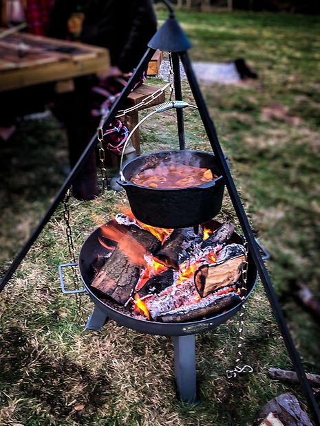Pentref-Luxury-Camping-Fire