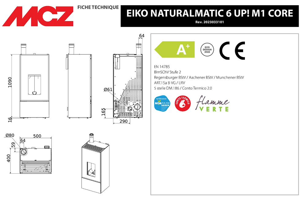 Miniature : EIKO NATURAL MATIC 6 CORE R / NATURAL MATIC 6 CORE UP