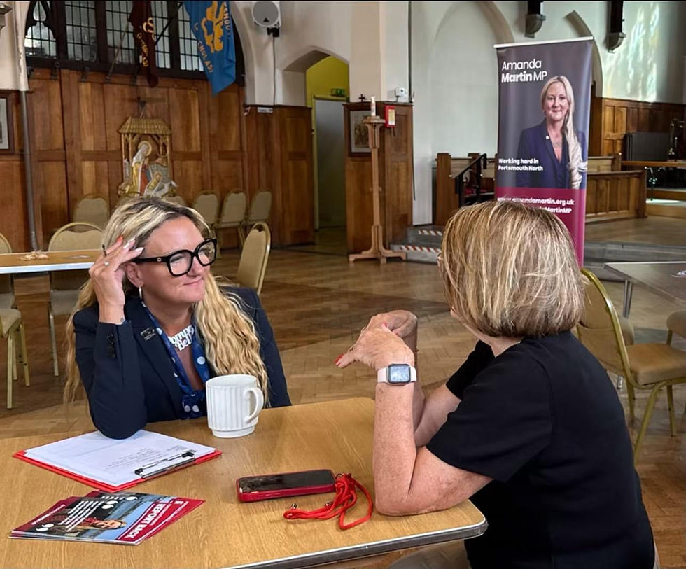 Representatives from InSignLanguage Ltd meeting with Amanda Martin MP to discuss the challenges that Deaf people, employers, and support providers are facing with the Access to Work scheme.