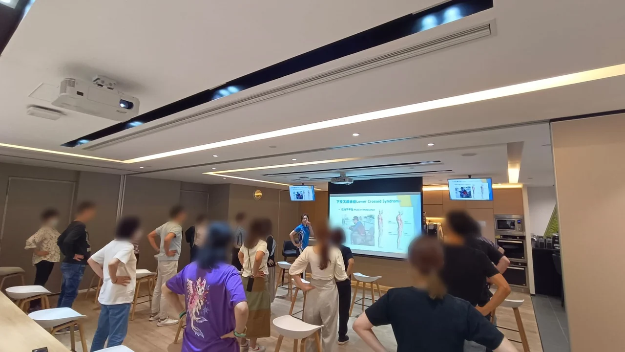 外展健康活動-文職痛症講座及健康評估