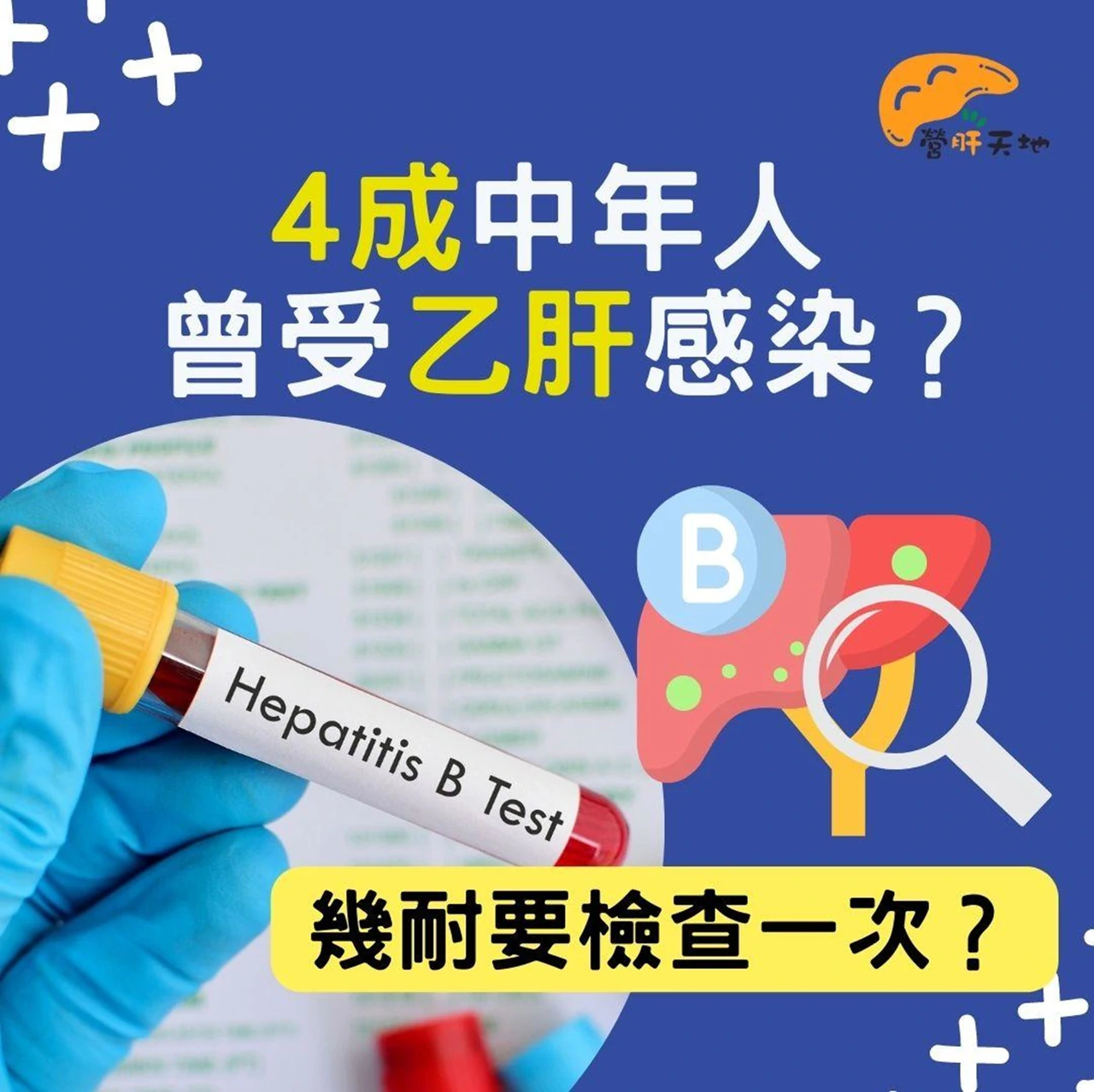 ４成中年人曾受乙肝感染？幾耐要檢查一次？