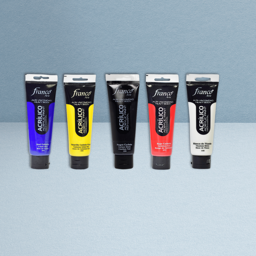 Set de 5 Pinturas Acrílicas (100ml)