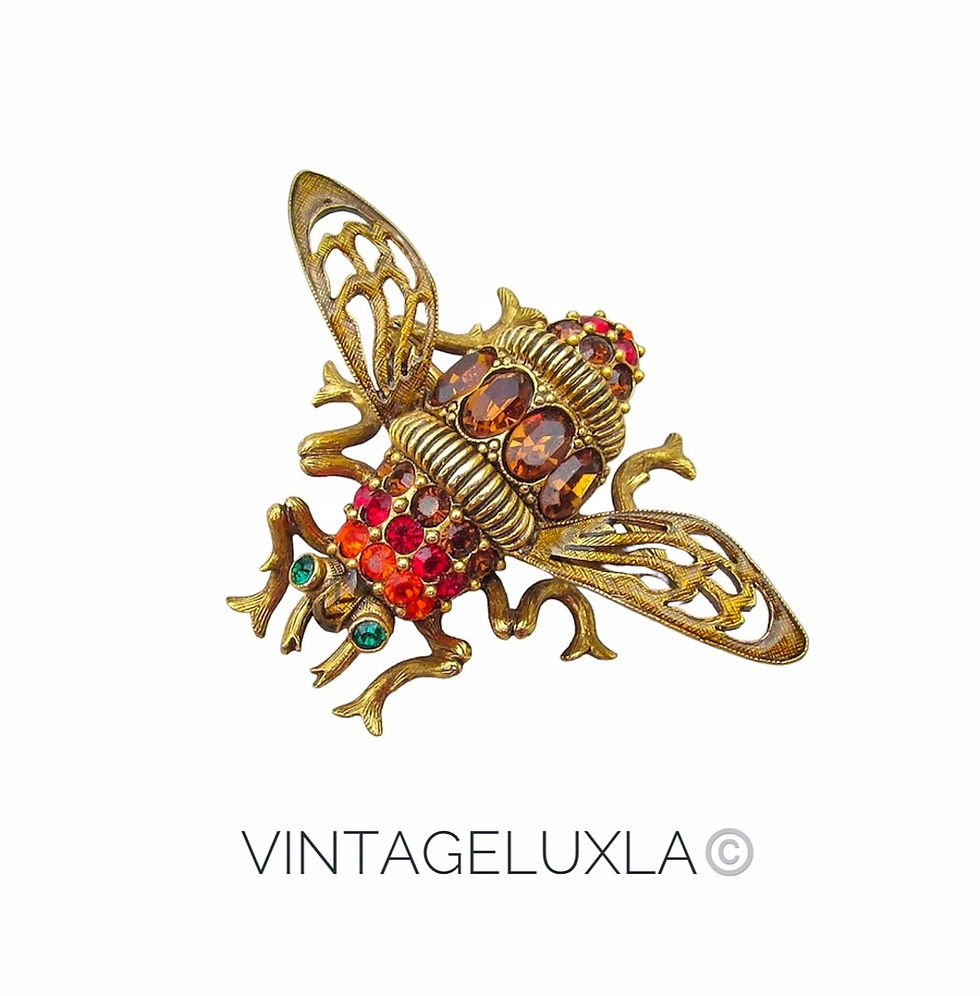 Винтажная брошь «Bumble Bee/Шмель» от JOAN RIVERS