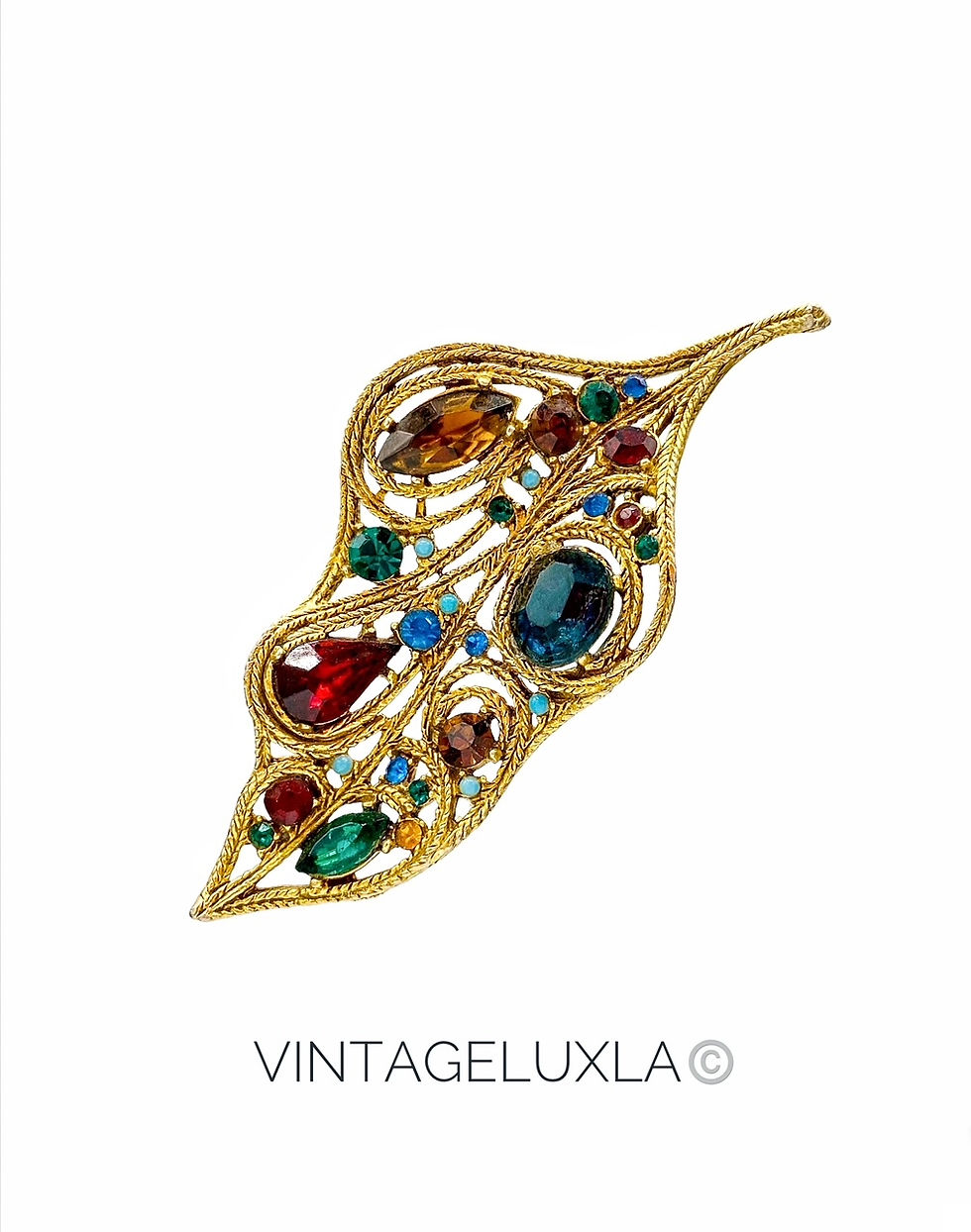 Винтажная брошь от LA ROCO