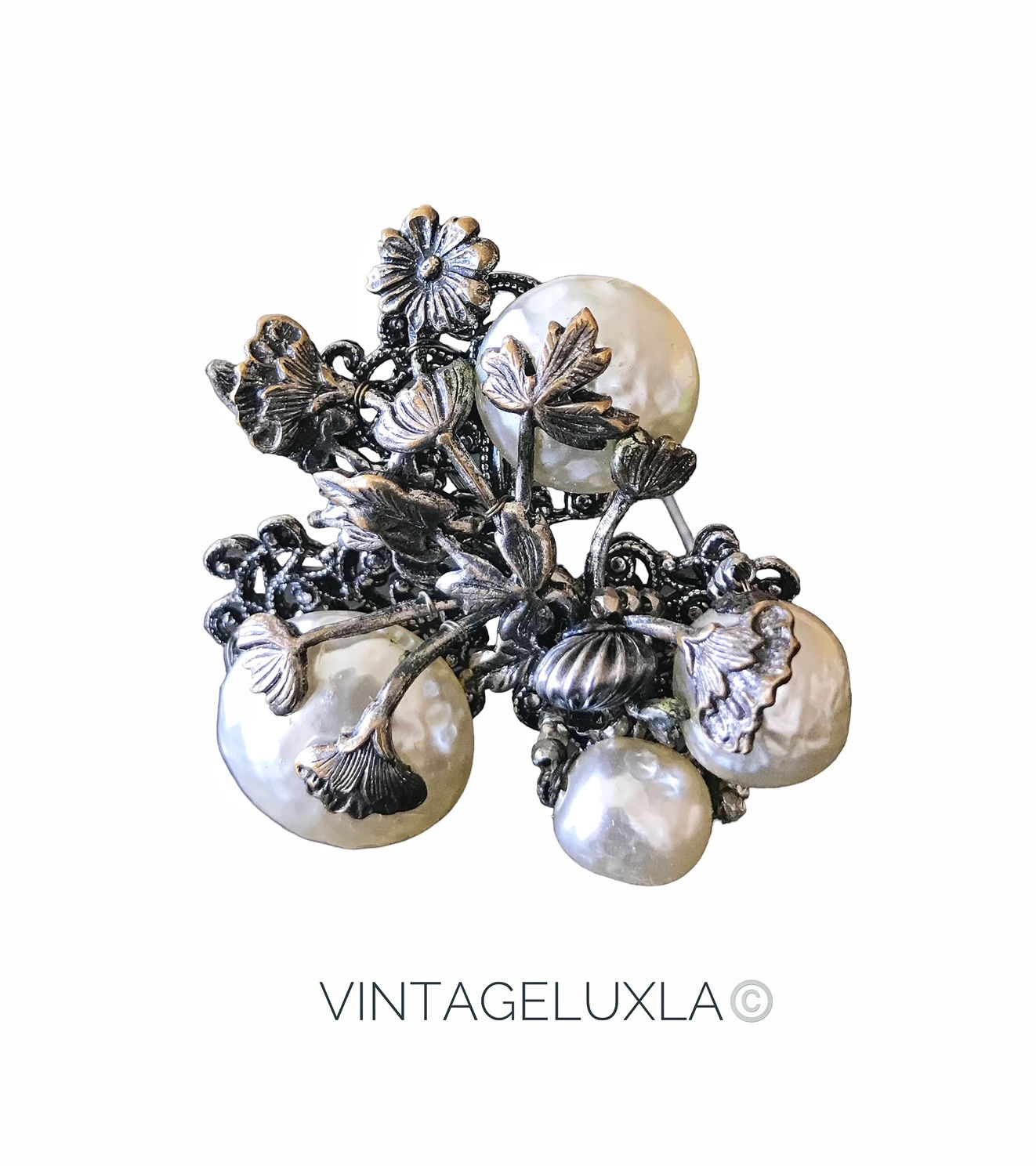 Винтажная брошь от MIRIAM HASKELL