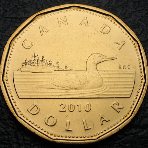 2010 Canada One Dollar, Loon, Circulation
