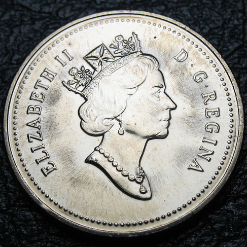1996 Canada 5-cent, Circulation