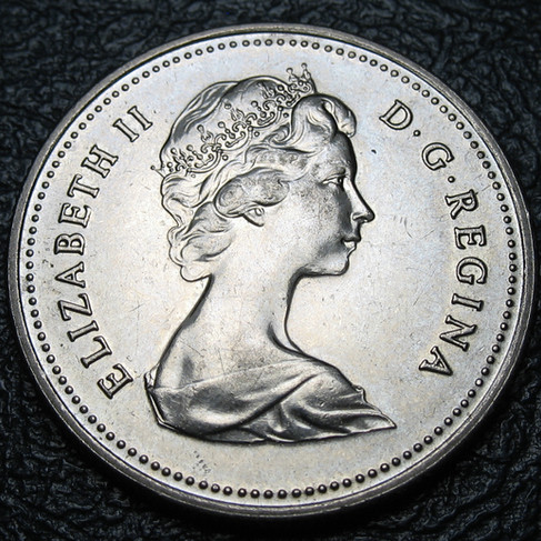 1978 Canada 50-cent, Coat of Arms, Square Jewels, Circulation